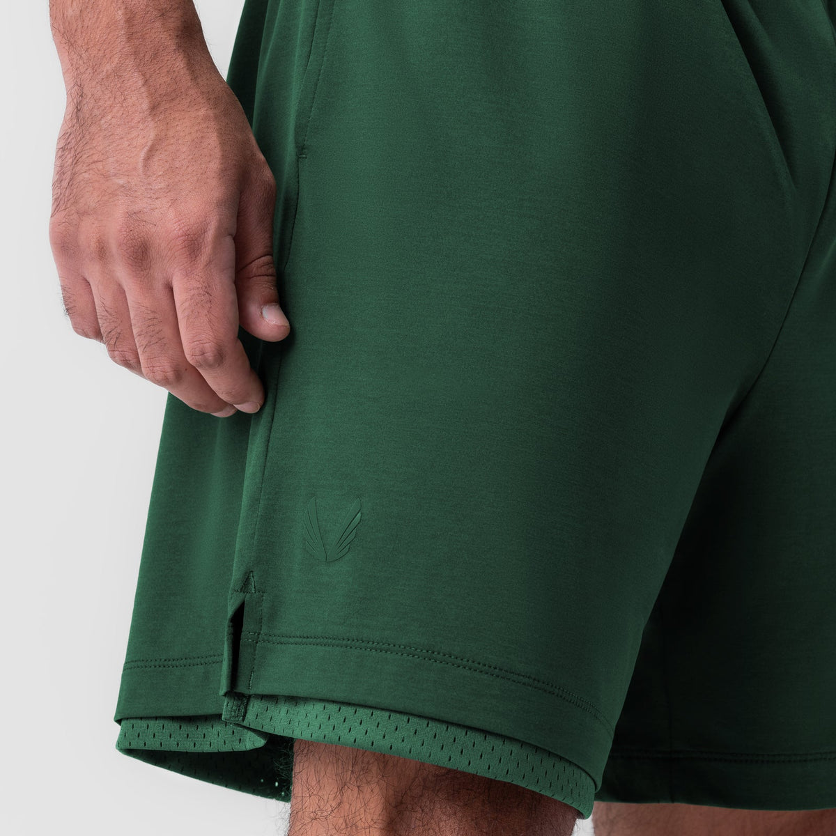 0988. Reversible 2-in-1 Short - Forest Green | ASRV