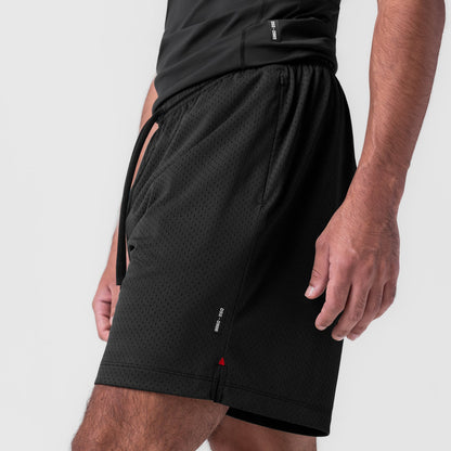0988. Reversible 2-in-1 Short - Black | ASRV