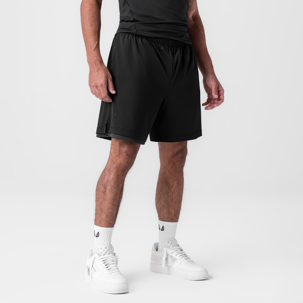 0988. Reversible 2-in-1 Short - Black | ASRV