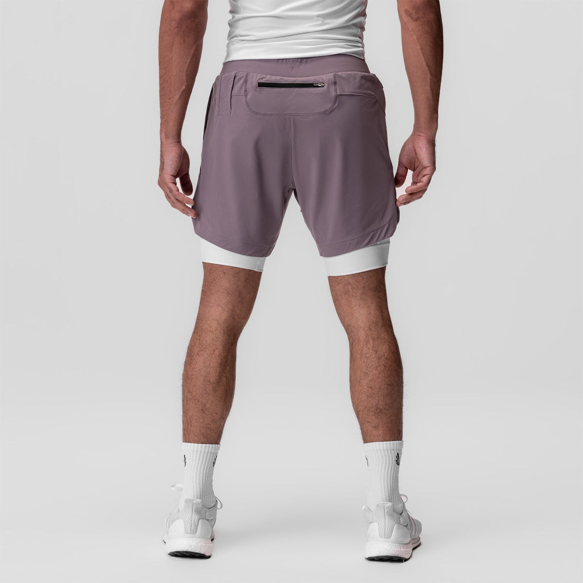 0866. Tetra-Lite® 7" Liner Short - Moonscape "Cyber"/White | ASRV