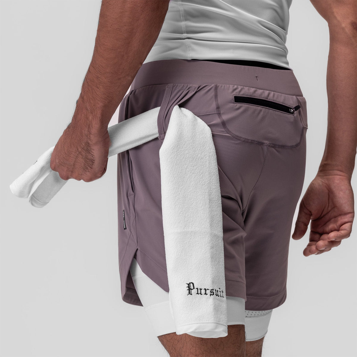 0866. Tetra-Lite® 7" Liner Short - Moonscape "Cyber"/White | ASRV