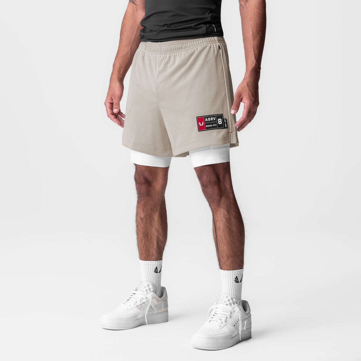 0991. Ion-Mesh 5" Liner Short - Chai | ASRV