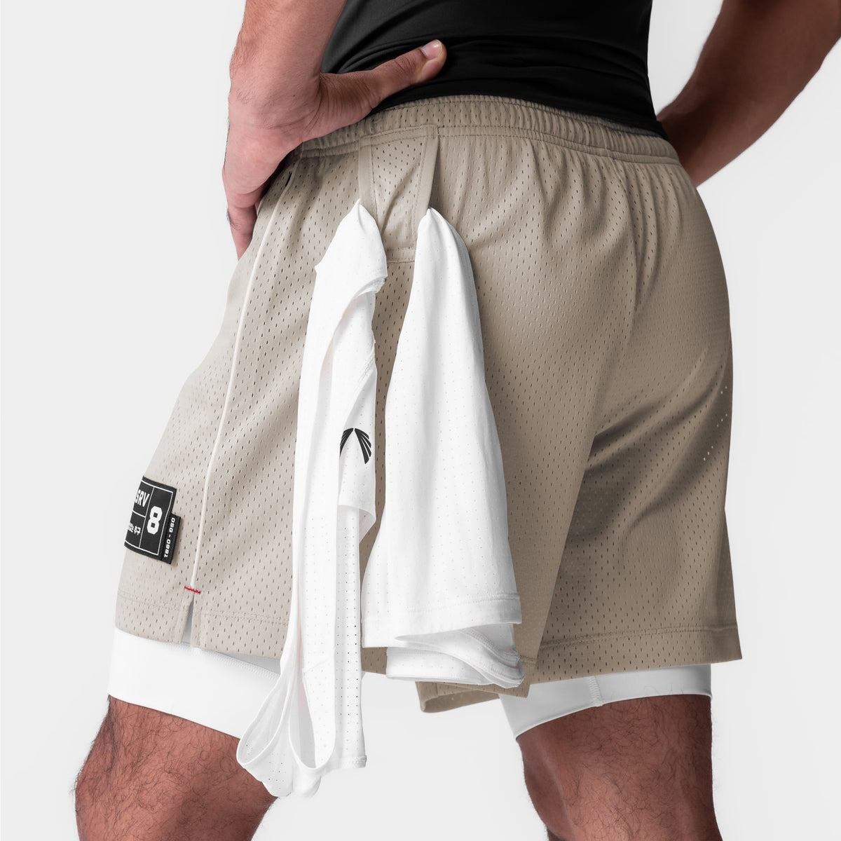 0991. Ion-Mesh 5" Liner Short - Chai | ASRV