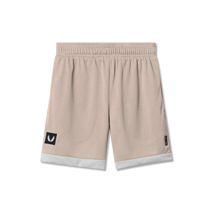 Beige/White,XS