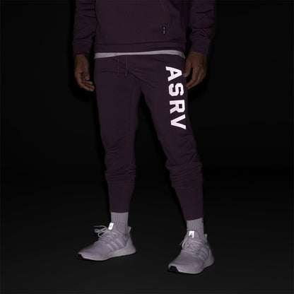 0915. Tech-Terry™ High Rib Jogger - Deep Purple "ASRV" | ASRV