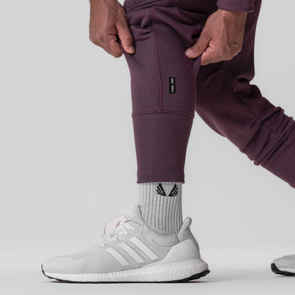 0915. Tech-Terry™ High Rib Jogger - Deep Purple "ASRV" | ASRV