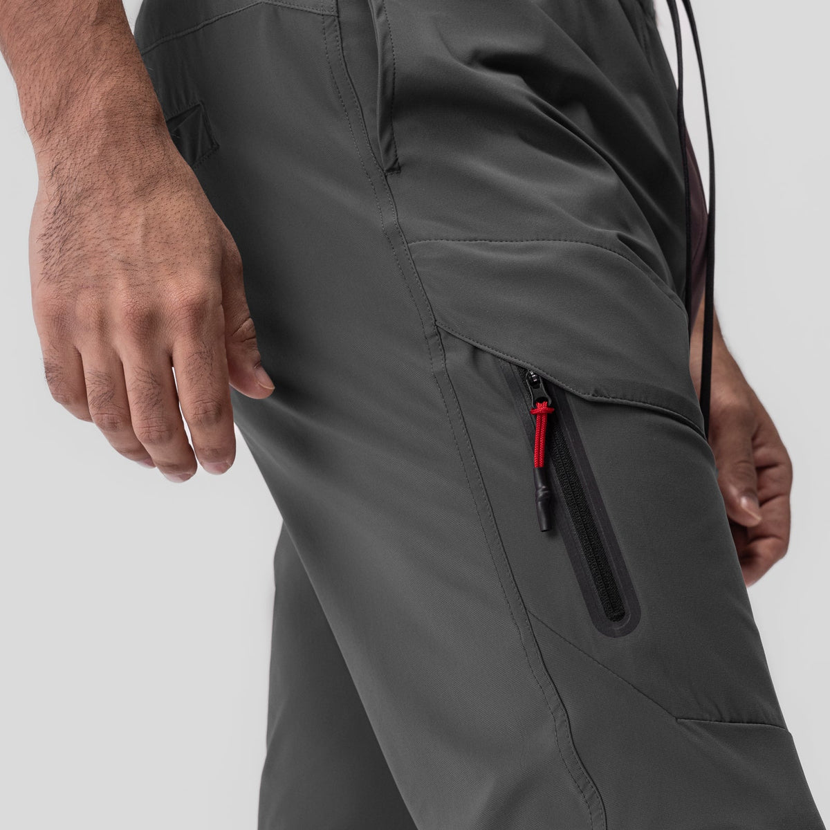 0690. Tetra-Lite® Tech High Rib Jogger - Space Grey "Cyber" | ASRV