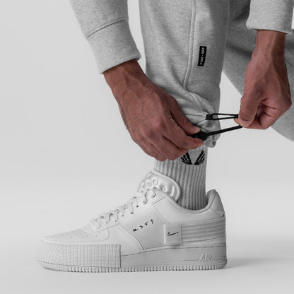 0914. Tech-Terry™ Paneled Cinch Cargo Jogger - Heather Grey/Wave-Dye | ASRV