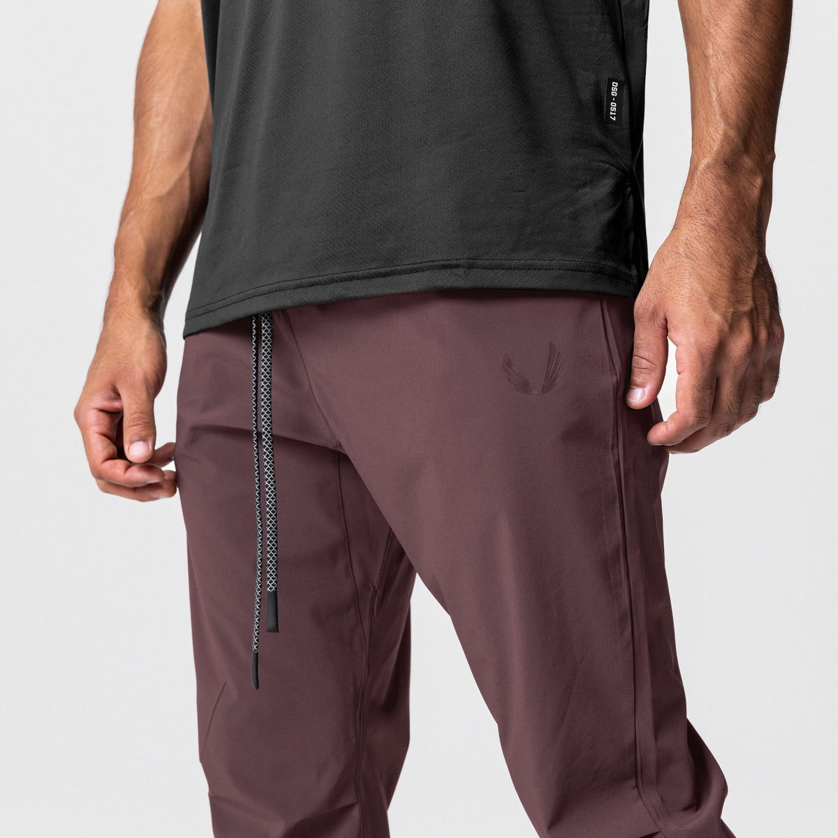 0494. Ultralight Track Pant - Plum | ASRV