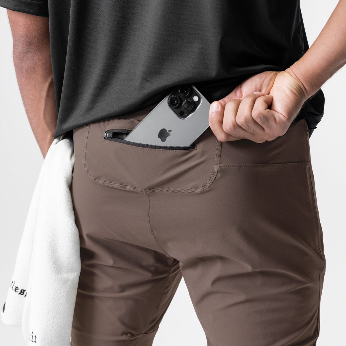 0699. Tetra-Lite® Hybrid Jogger - Deep Taupe | ASRV