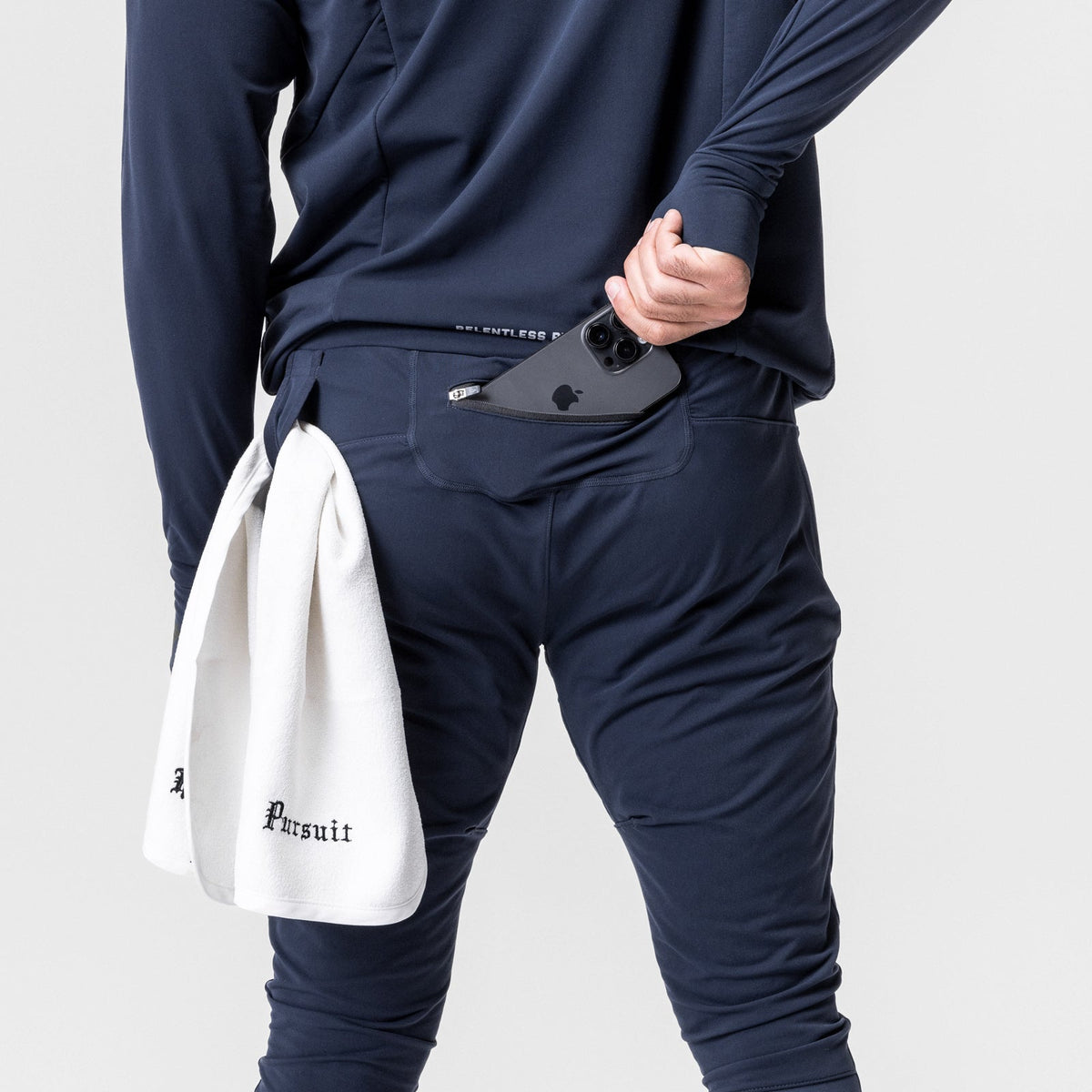 0694. Thermal Hybrid Jogger - Navy | ASRV