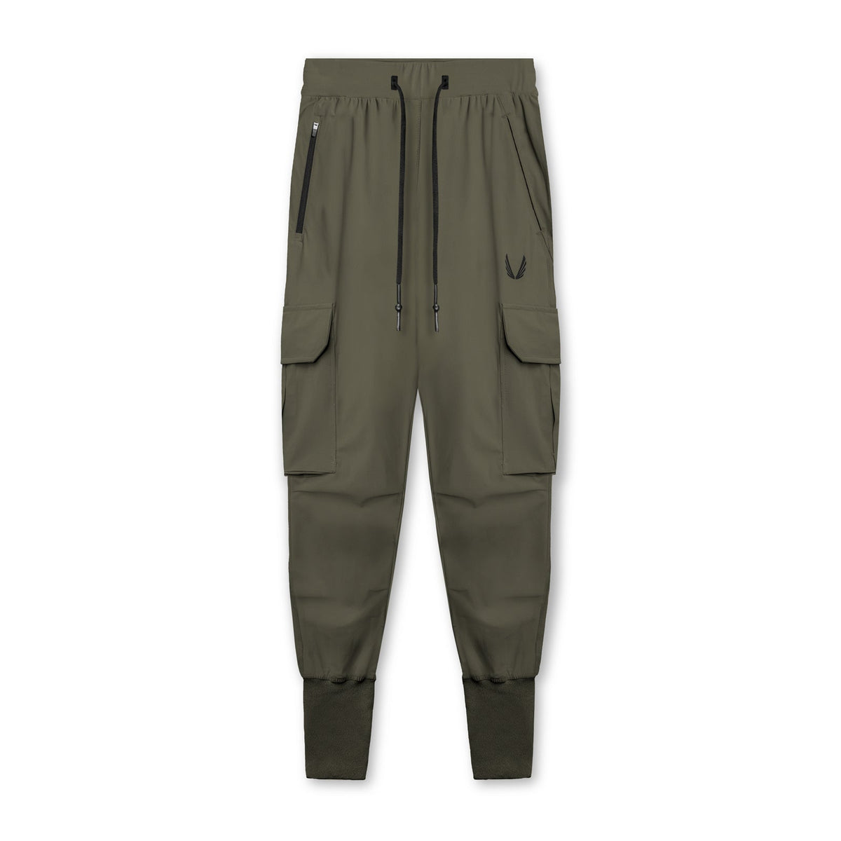0437. Tetra-Lite® Cargo High Rib Jogger - Dark Olive | ASRV