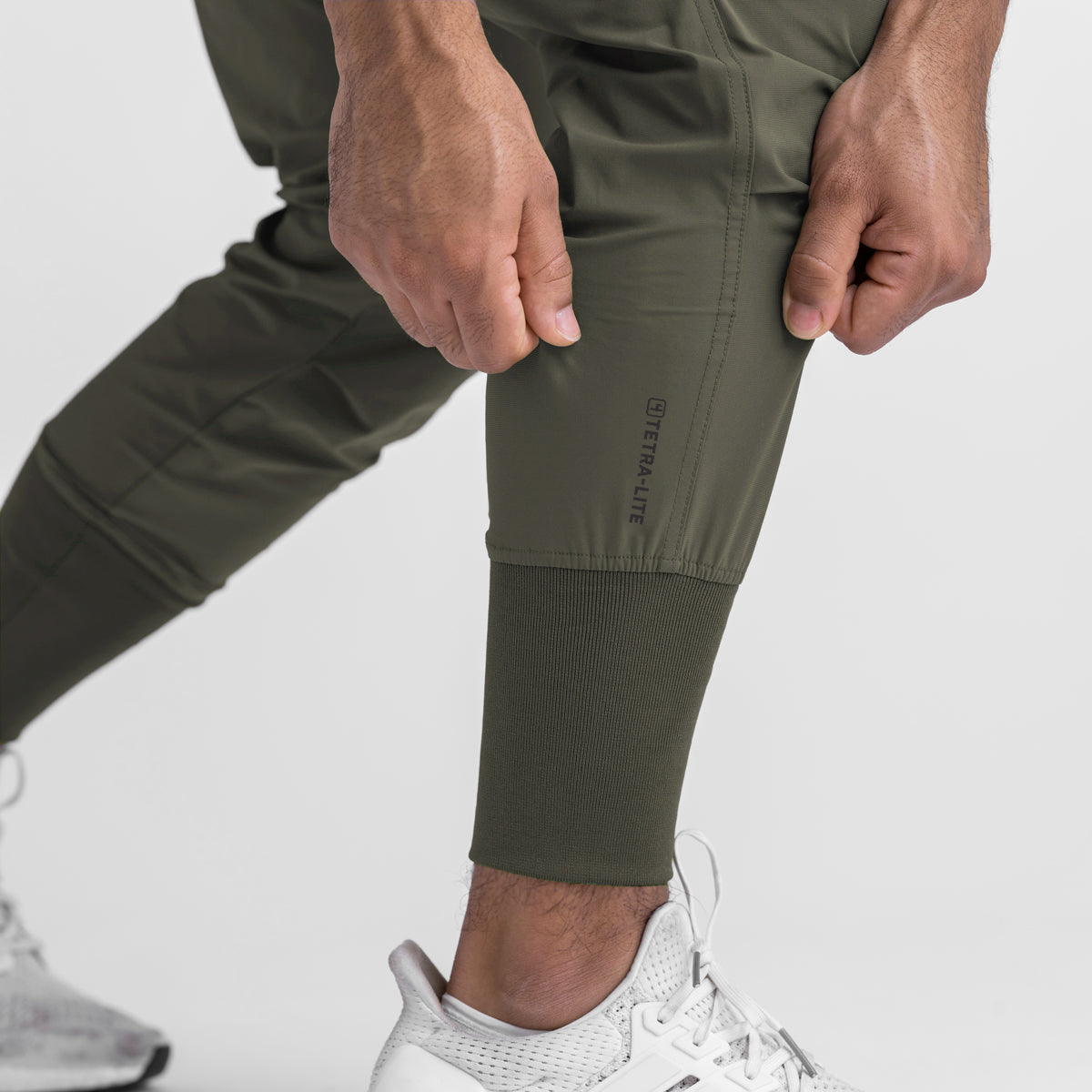 0437. Tetra-Lite® Cargo High Rib Jogger - Dark Olive | ASRV