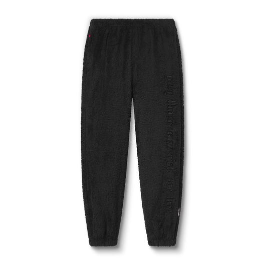 0692. Sherpa Recovery Sweats - Black/Black | ASRV