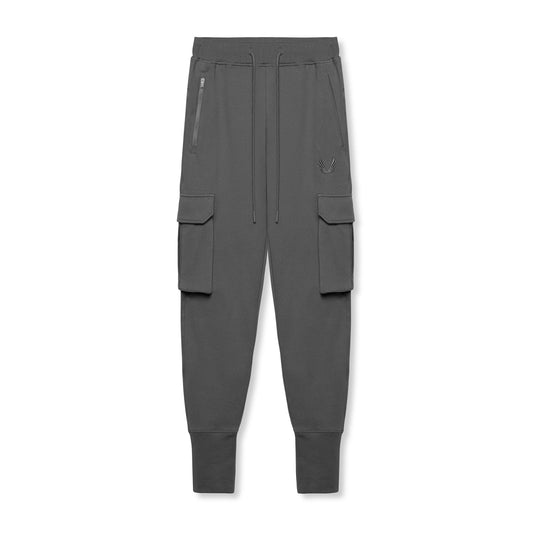 0654. Tech-Terry™ Cargo High Rib Jogger - Raven | ASRV
