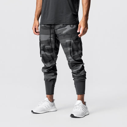 0437. Tetra-Lite® Cargo High Rib Jogger - Black Camo | ASRV
