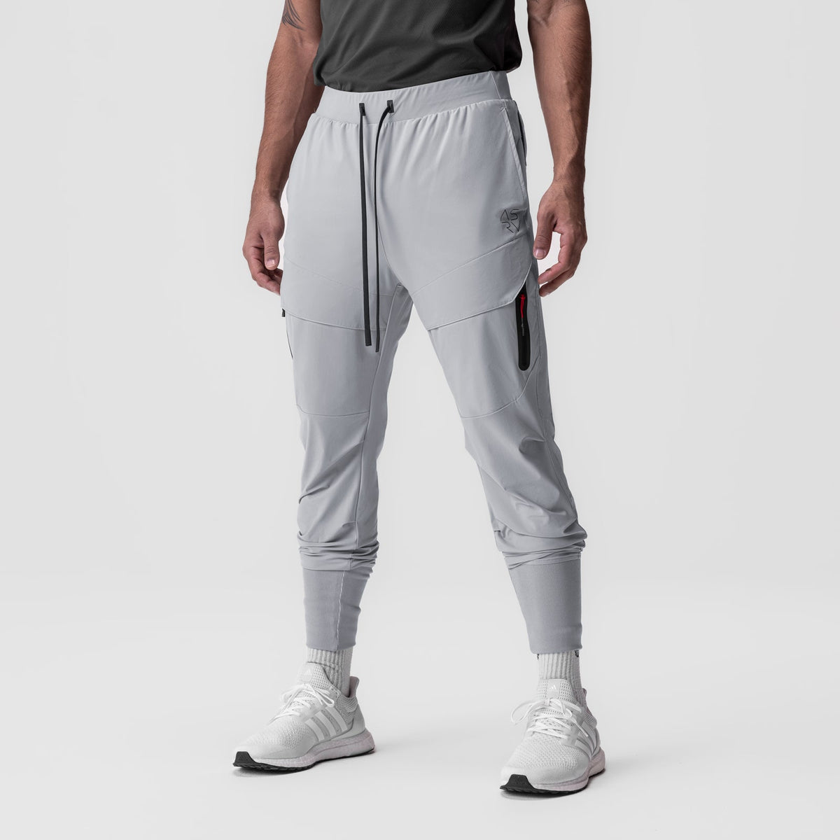 0690. Tetra-Lite® Tech High Rib Jogger - Slate Grey "Cyber" | ASRV