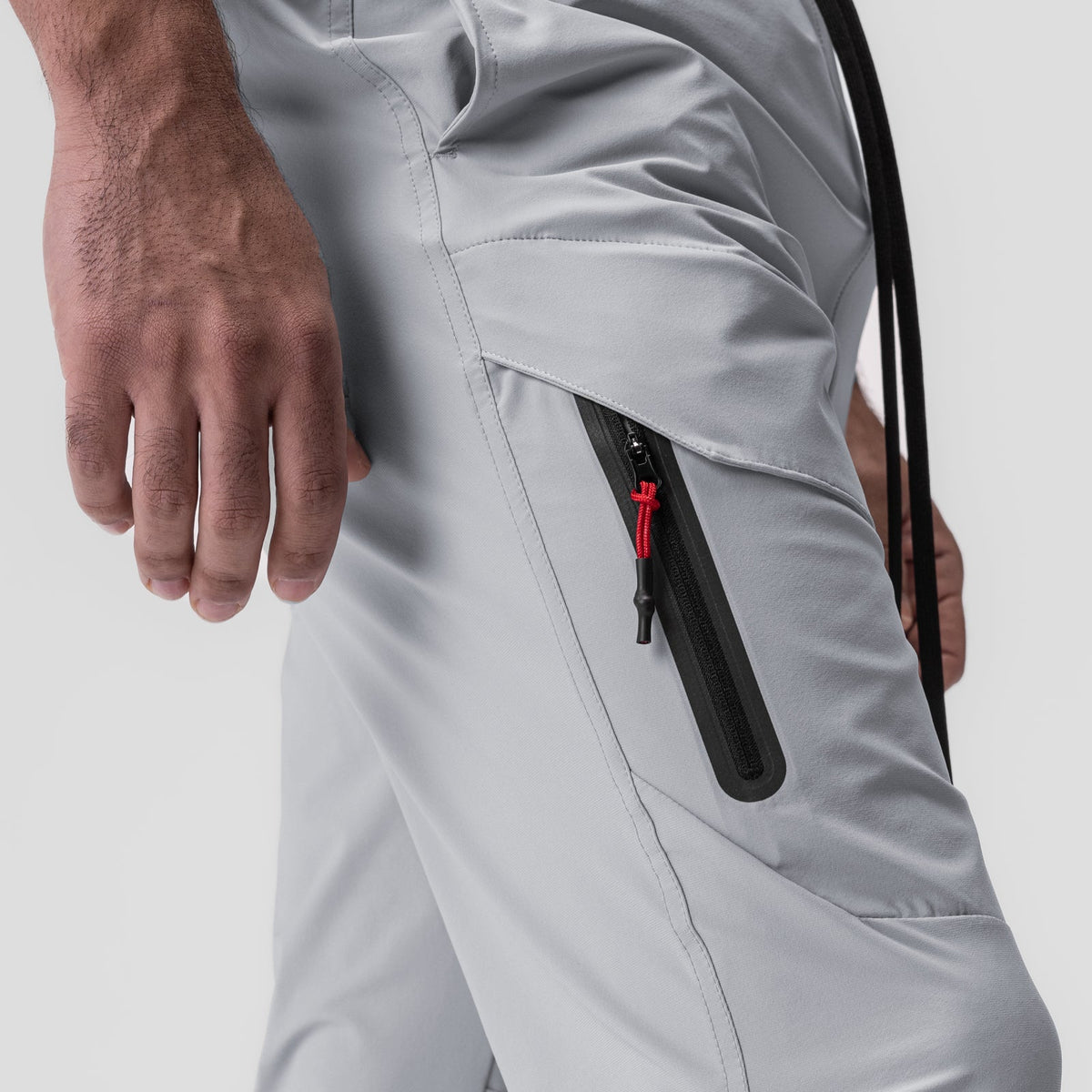 0690. Tetra-Lite® Tech High Rib Jogger - Slate Grey "Cyber" | ASRV