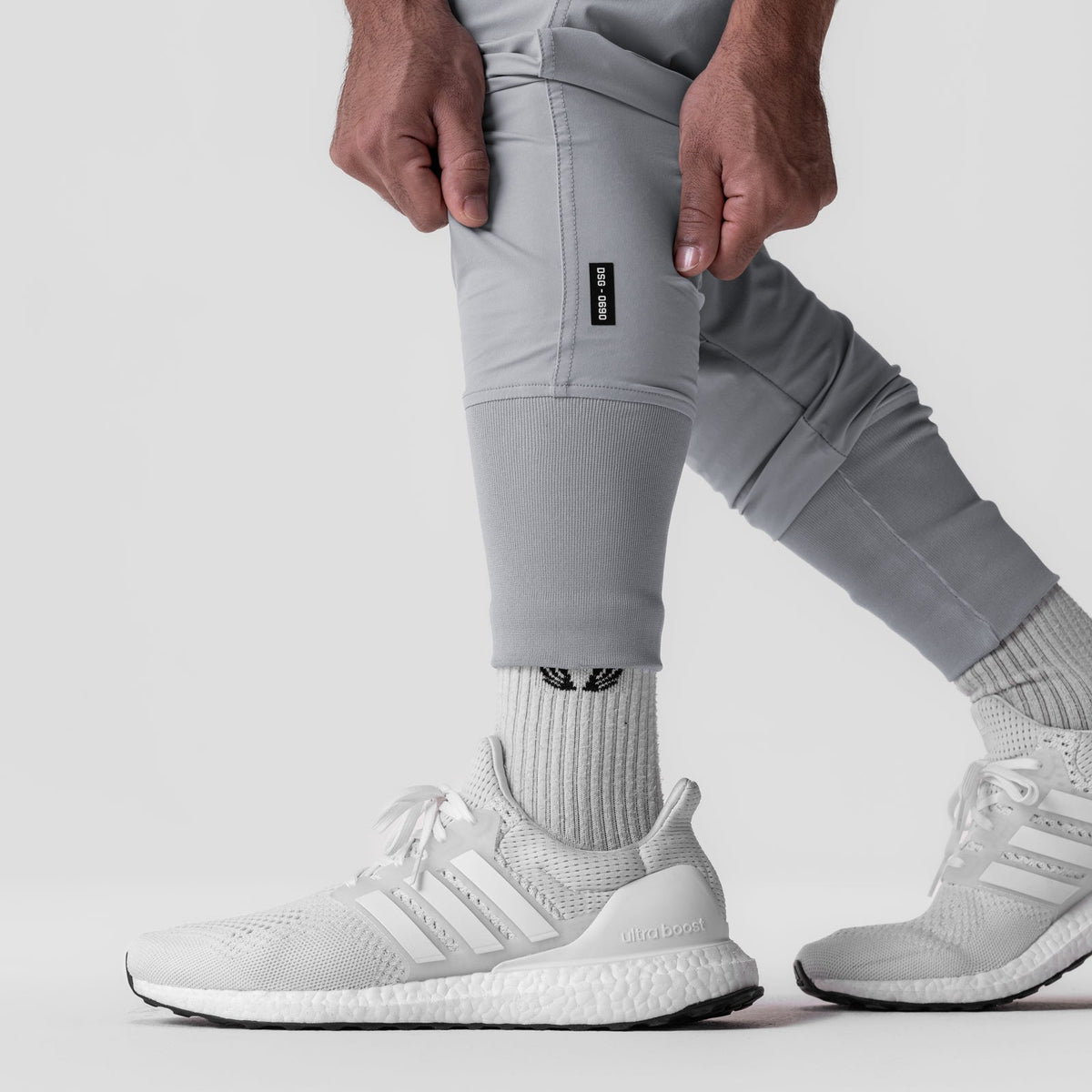 0690. Tetra-Lite® Tech High Rib Jogger - Slate Grey "Cyber" | ASRV