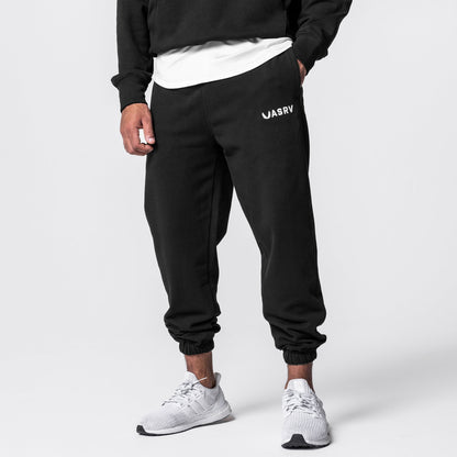 0655. Tech-Terry™ Oversized Sweats - Black | ASRV