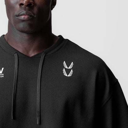 0945. Micro-Terry Warm-Up Tee - Black | ASRV