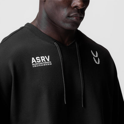 0945. Micro-Terry Warm-Up Tee - Black | ASRV
