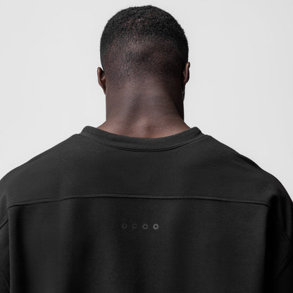 0945. Micro-Terry Warm-Up Tee - Black | ASRV