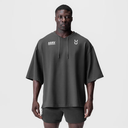 0945. Micro-Terry Warm-Up Tee - Space Grey | ASRV