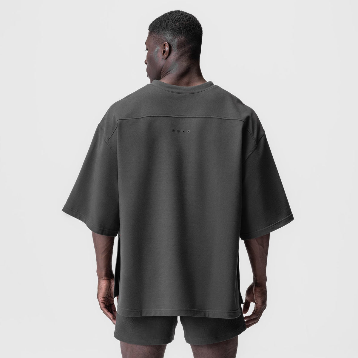 0945. Micro-Terry Warm-Up Tee - Space Grey | ASRV