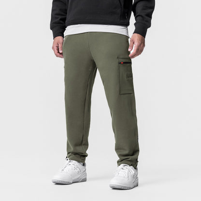 0736. Tech-Terry™ Cinch Cargo Jogger - Olive | ASRV