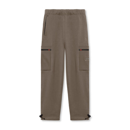 0736. Tech-Terry™ Cinch Cargo Jogger - Deep Taupe | ASRV