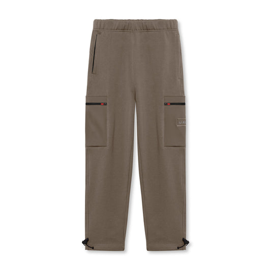 0736. Tech-Terry™ Cinch Cargo Jogger - Deep Taupe | ASRV