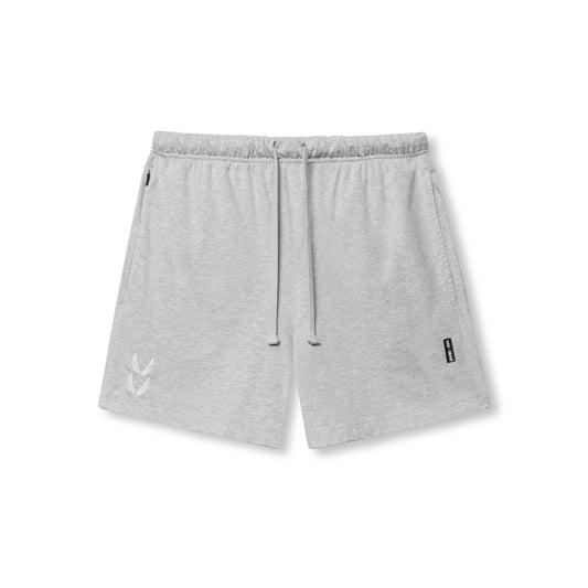 0849. Tech Essential™ Sweat Short - Heather Grey | ASRV