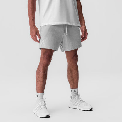 0849. Tech Essential™ Sweat Short - Heather Grey | ASRV