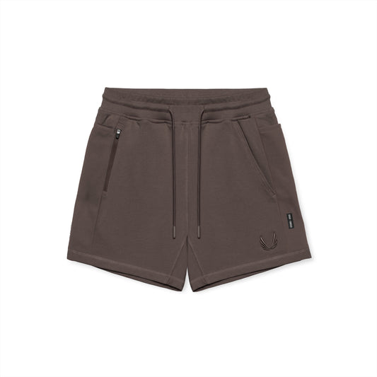 0867. Tech-Terry™ Sidelock Sweat Short - Deep Taupe | ASRV