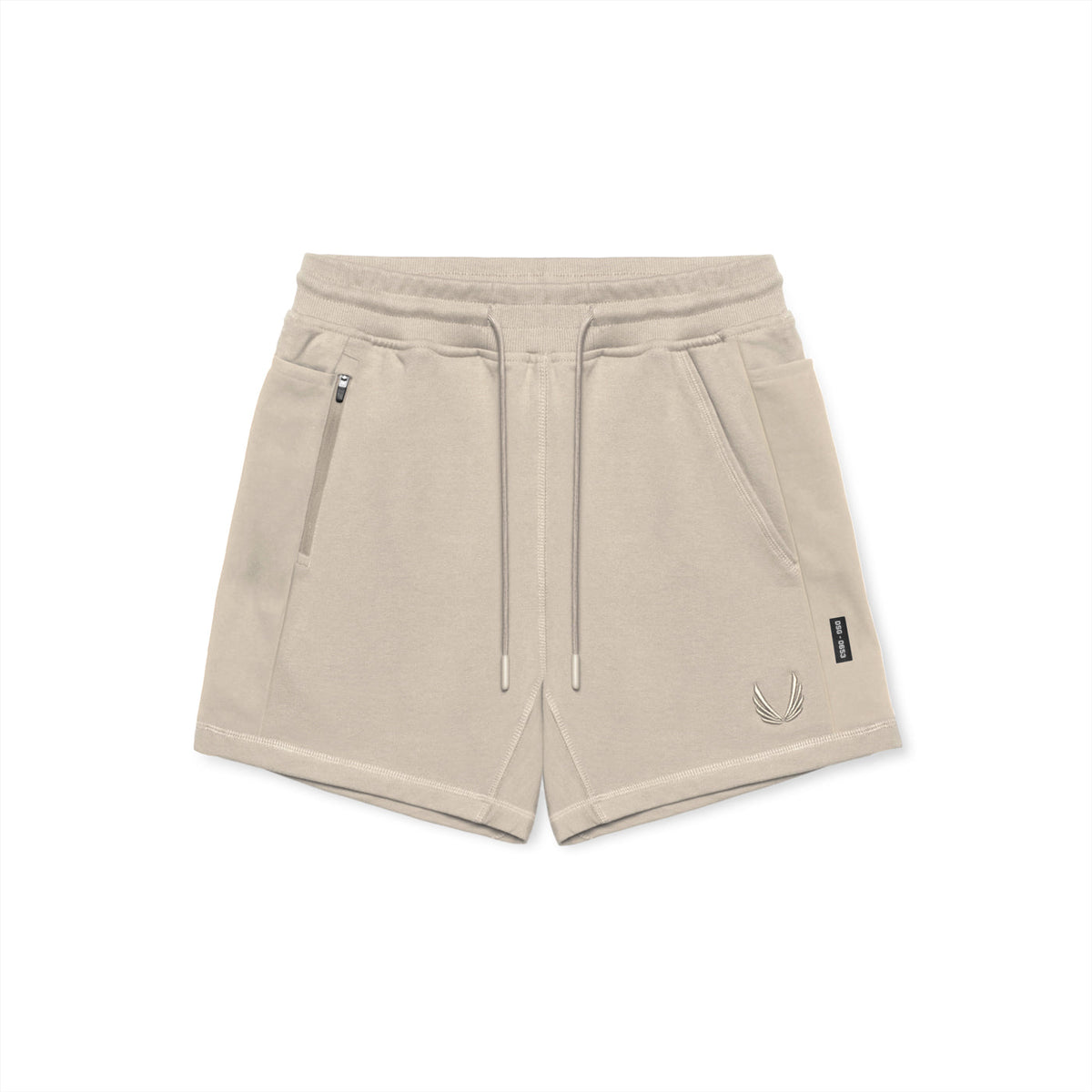 0867. Tech-Terry™ Sidelock Sweat Short - Sand Smoke | ASRV