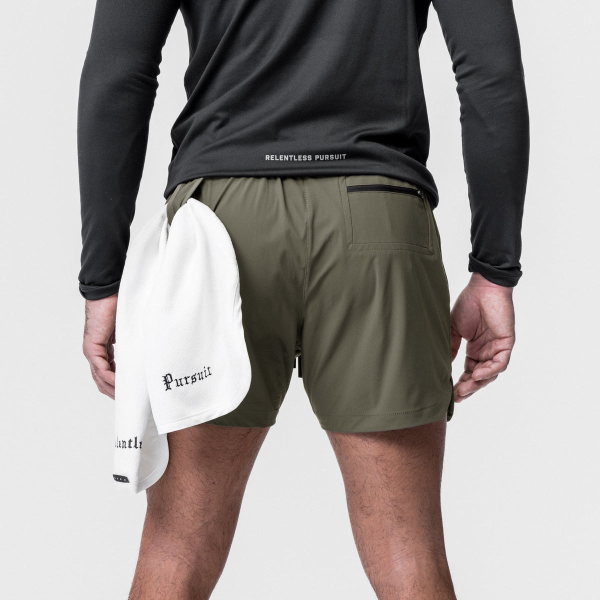 0751. Tetra-Lite® 5" Linerless Short - Olive "Reflective Classic" | ASRV