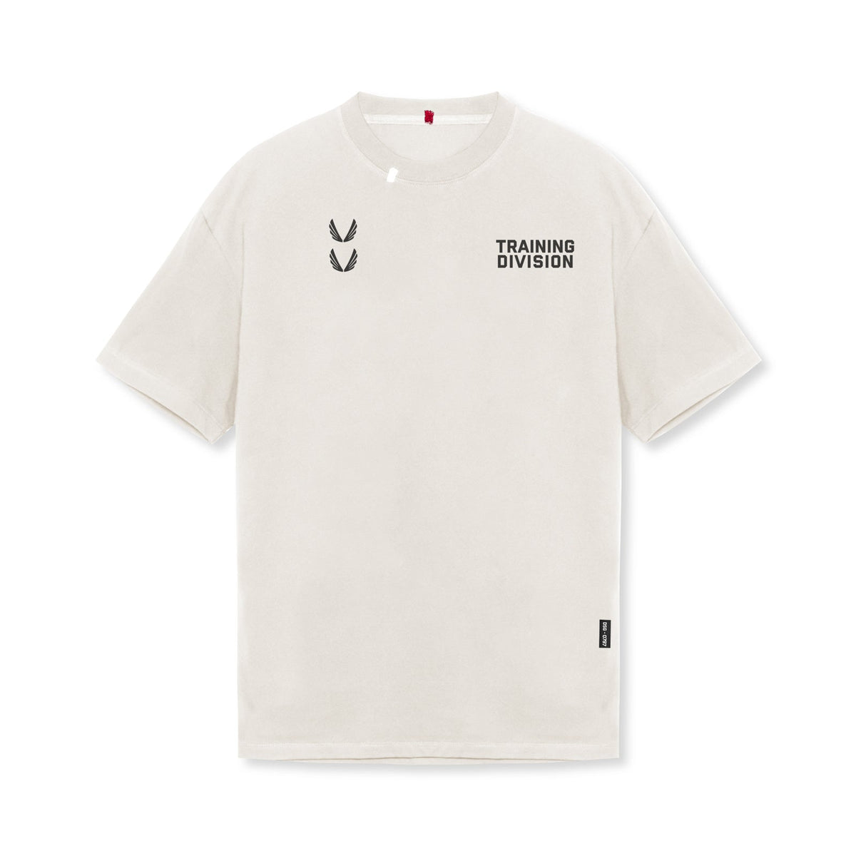 0797. Tech Essential™ Relaxed Tee - Stone "TD" | ASRV