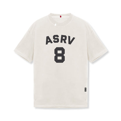 0797. Tech Essential™ Relaxed Tee - Stone "ASRV 8" | ASRV