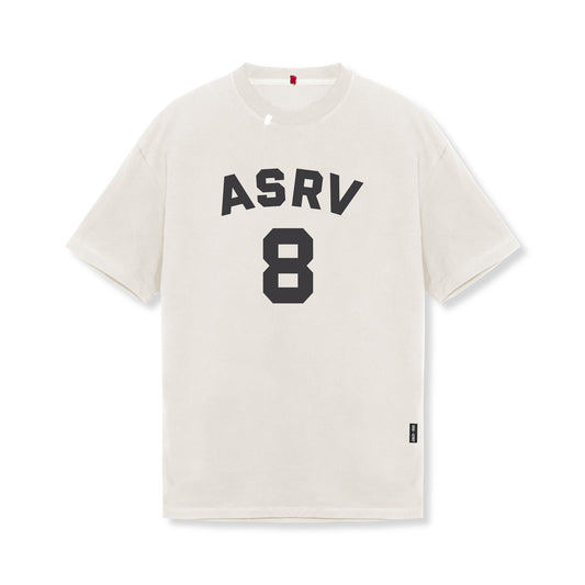 0797. Tech Essential™ Relaxed Tee - Stone "ASRV 8" | ASRV