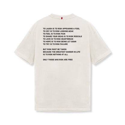0797. Tech Essential™ Relaxed Tee - Stone "ASRV 8" | ASRV