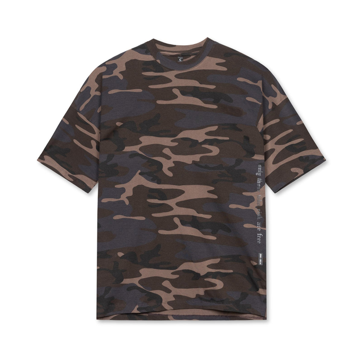 0514. CottonPlus™ Oversized Tee - Rust Camo | ASRV