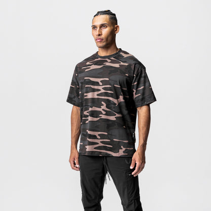 0514. CottonPlus™ Oversized Tee - Rust Camo | ASRV