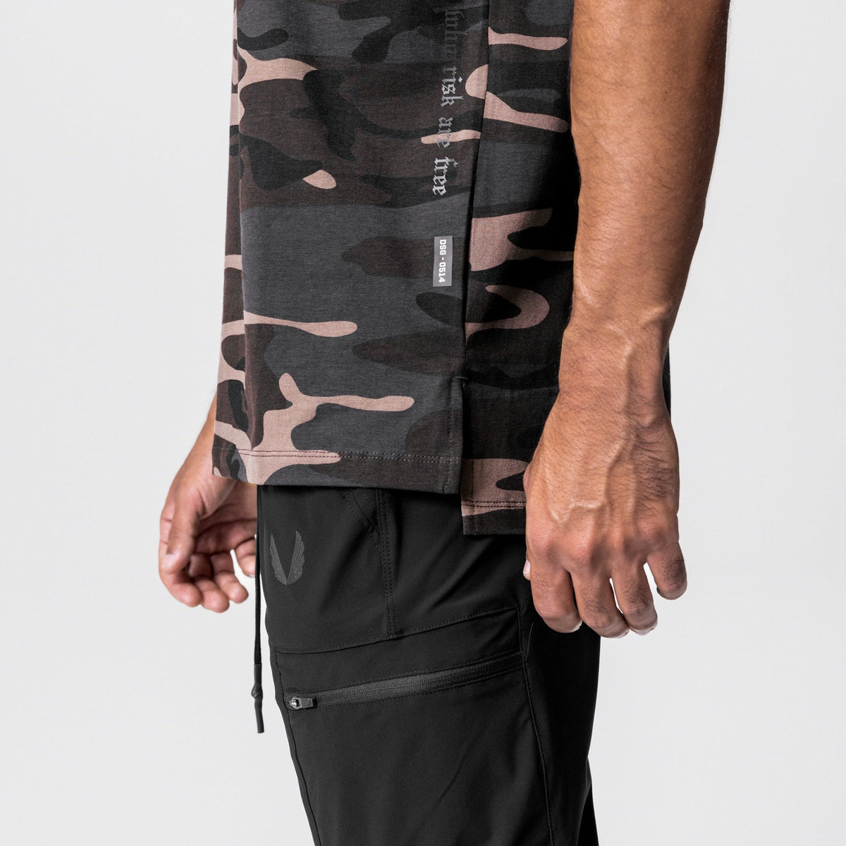0514. CottonPlus™ Oversized Tee - Rust Camo | ASRV