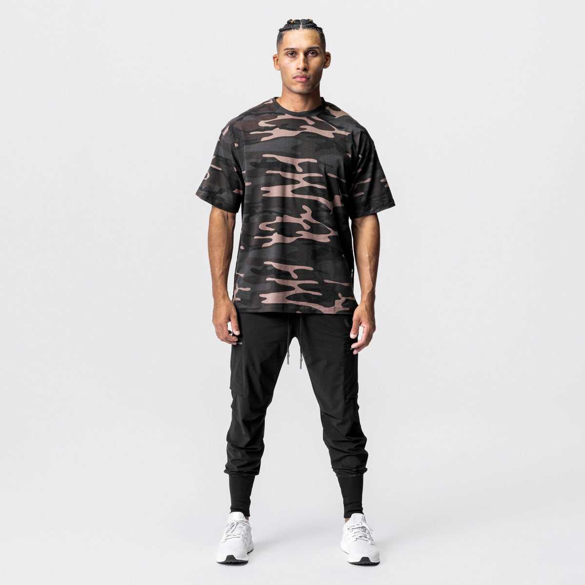 0514. CottonPlus™ Oversized Tee - Rust Camo | ASRV