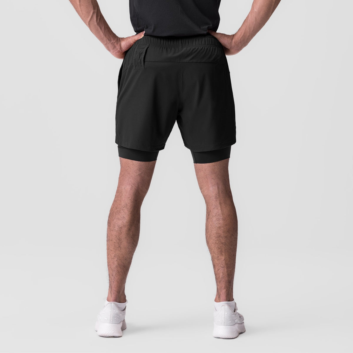 0784. Ultralite™ 6" Liner Short - Dusk Black/Black | ASRV