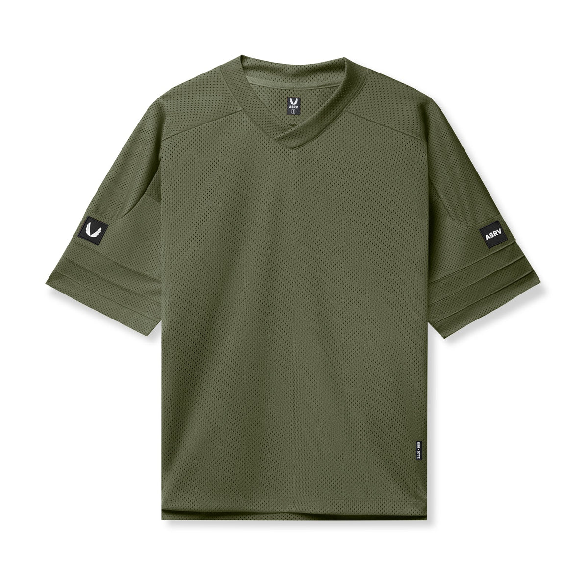 0772. SilverPlus™ Mesh Oversized Jersey - Olive | ASRV