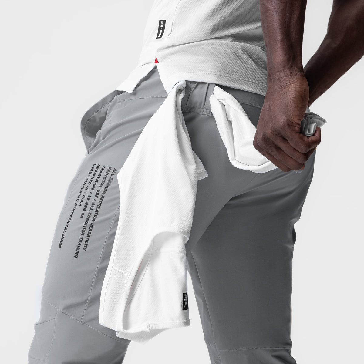 0959. Tetra-Lite® Moto Jogger - Slate Grey "Multi-Text" | ASRV