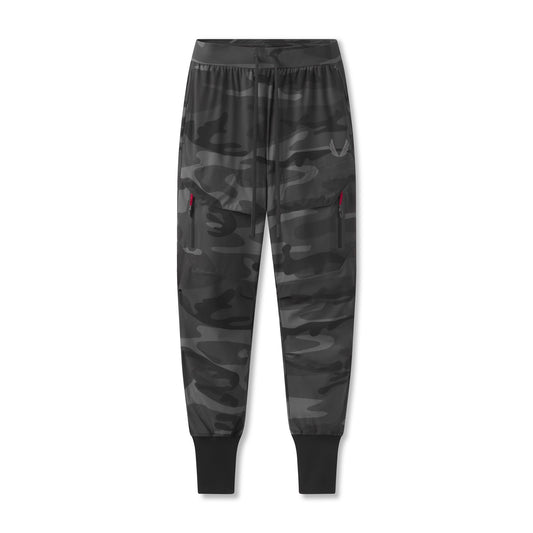 0690. Tetra-Lite® Tech High Rib Jogger - Black Camo "Wings" | ASRV