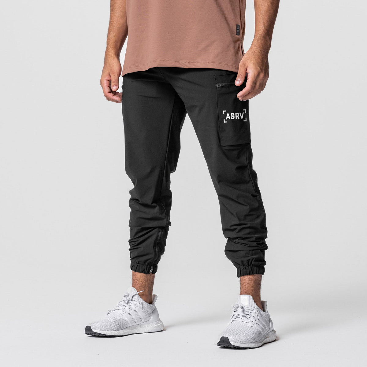 0656. Tetra-Lite® Standard Zip Jogger - Black "Bracket" | ASRV
